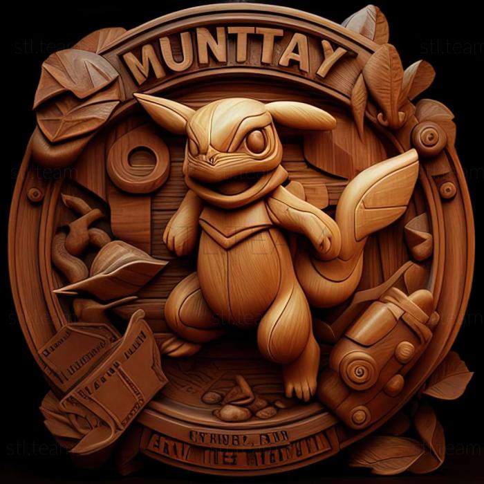 3D model Mutiny in the Bounty Pokmon Hunter J (STL)